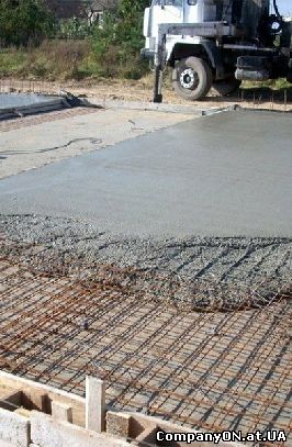 Бетонная подушка в Горловке.